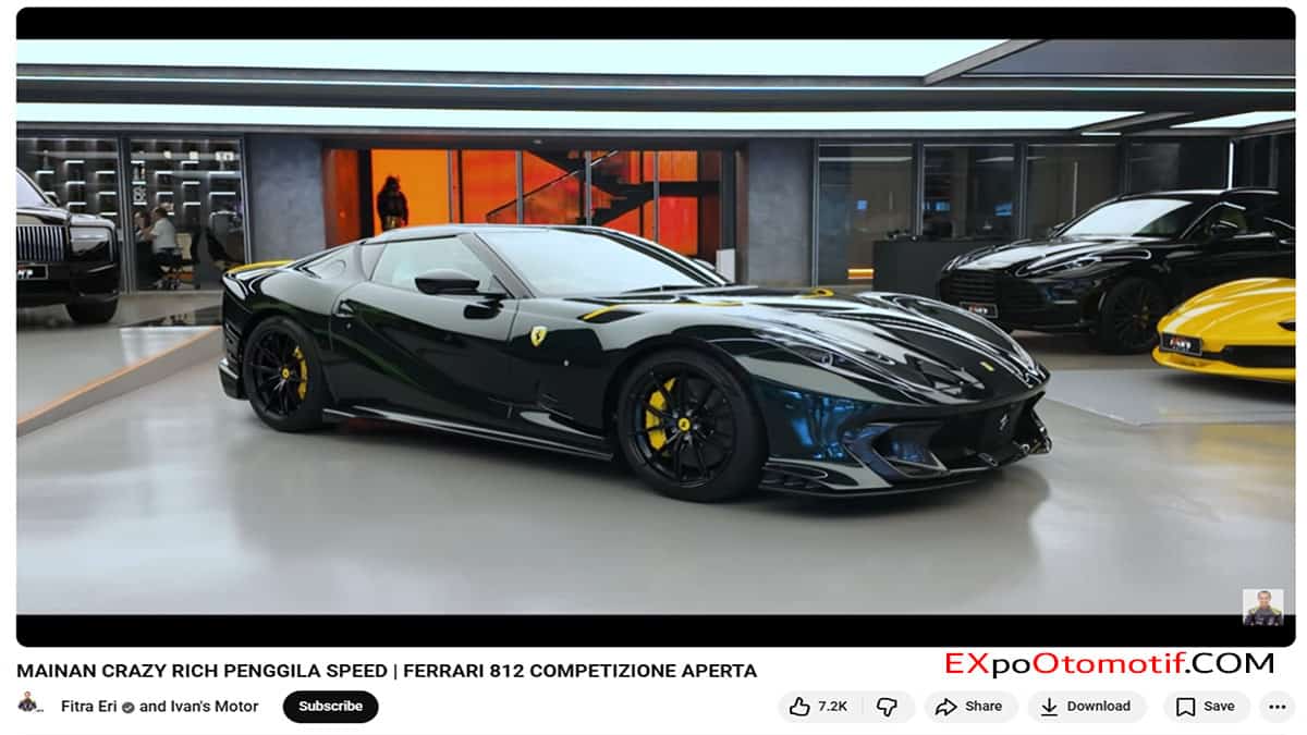 EXpoOtomotif.com_ferrari 812 competizione aperta review by om fitra