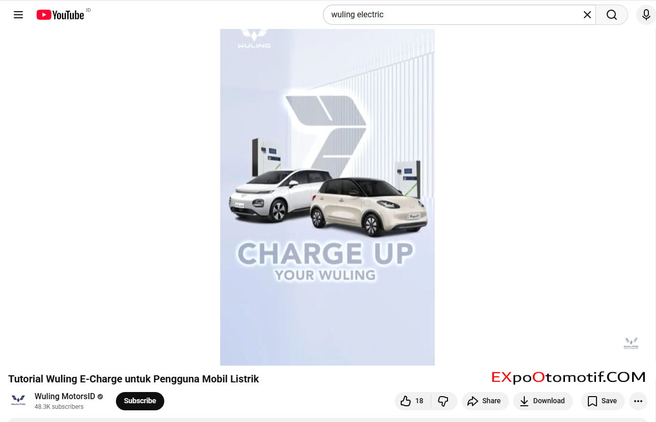 EXpoOtomotif.com_wuling tutorial e charge