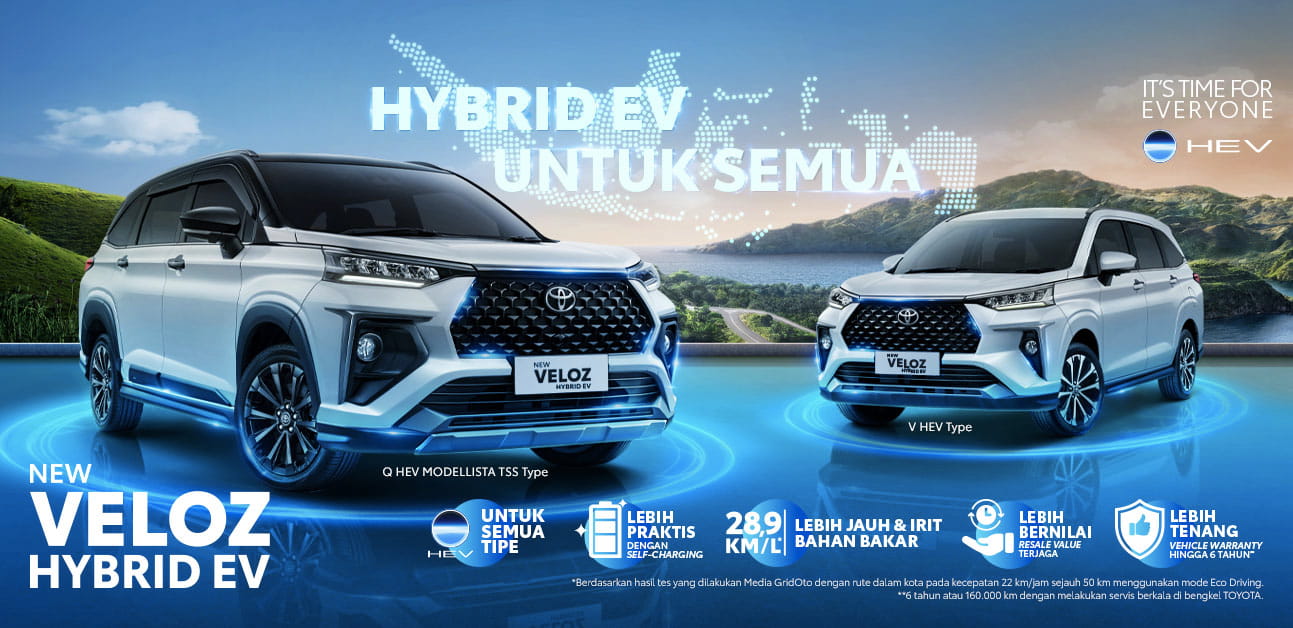 Toyota New Veloz Hybrid EV